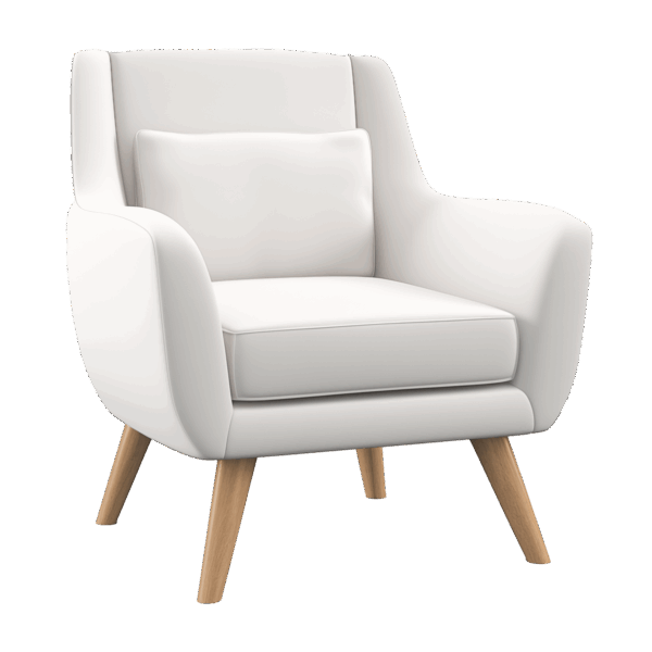 Luxe Chair white